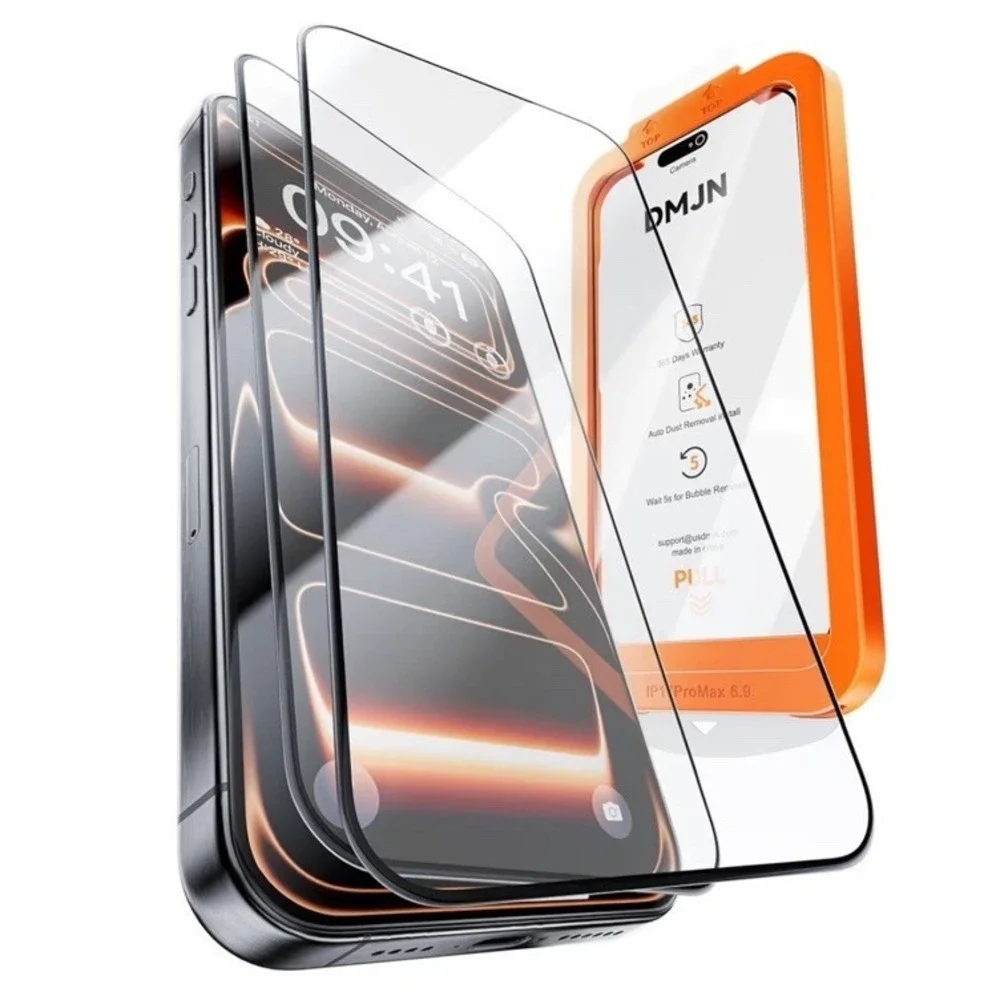 12 iPhone 17 Screen Protector 6.3 Inch 9H Hardness Military‎ Grade Shatterproof